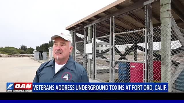 Veterans address underground toxins at Fort Ord, Calif.