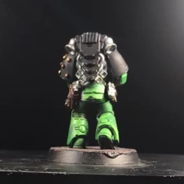 Horus Hersey Salamanders in MKV Armor