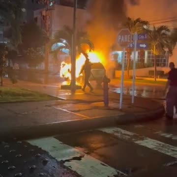 Incendio en Bocagrande