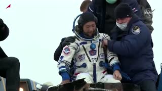 Japanese crew returns from space station mission