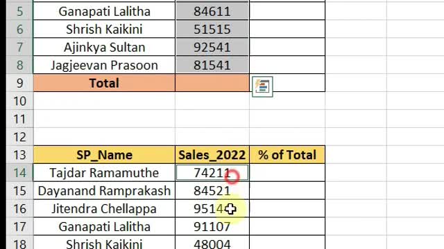 How to Calculate Percent Without Formula | How to Add Multiple Column Without Formula 😲🤪