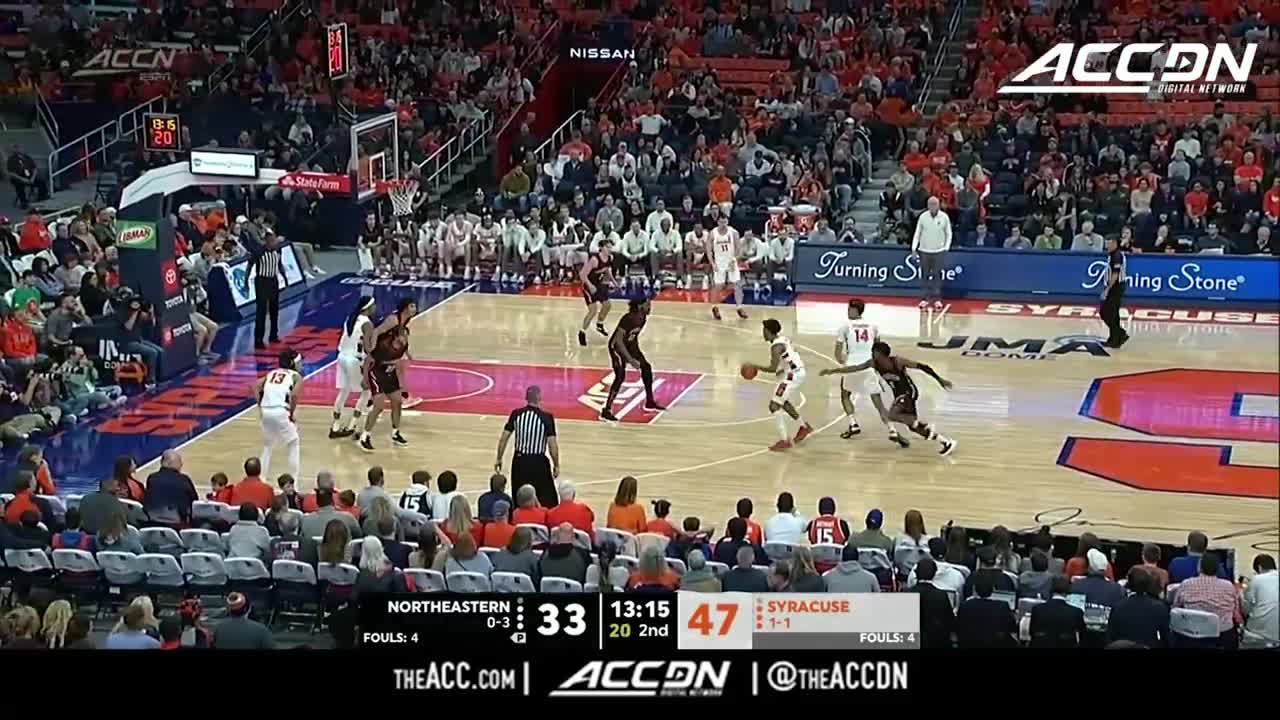 Syracuse's Judah Mintz With Eyes In The Back Of His Head | Must See Moment