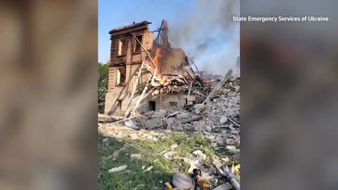 School bombing kills at least two in Ukraine - governor