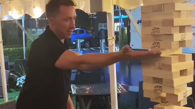 HE’S A JENGA WIZARD