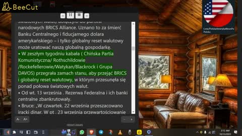 14 PAZDZIERNIK 2022❌ PRZYWROCONA REPUBLIKA❌CODZIENNY RAPORT JUDY BUYINGTON❌AUDIO👉❌18 MIN PO POLSKU❌
