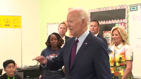 Biden tells back-to-school students "