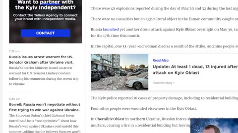 ‘Massive’ Drone Assault on Kyiv & Russian forces shell 10 Ukrainian regions over past day, killing 4