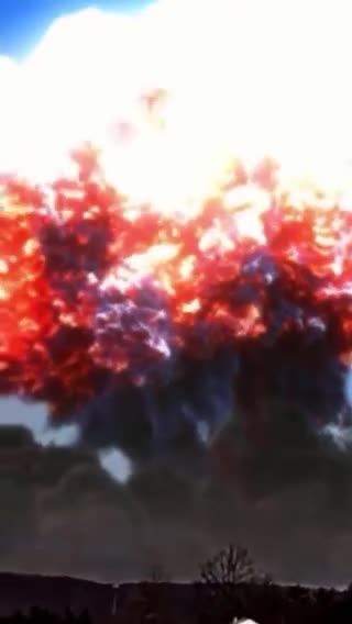 A Russian Kinzhal missile destroys a Ukrainian weapons depot 136 meters underground.