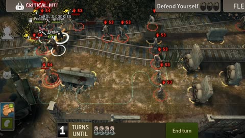 The Walking Dead No Man's Land Surrounded Round 60