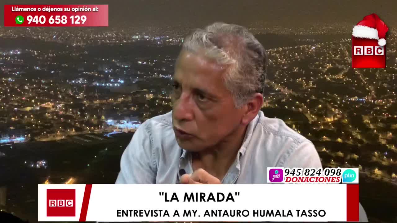 RICARDO BELMONT ENTREVISTA A ANTAURO HUMALA EN EXCLUSIVA.