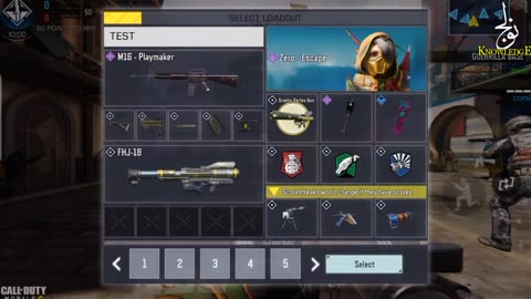 ZERO - ESCAPE _ M16 - PLAYMAKER _ SEASON 7 _ COD MOBILE 2021