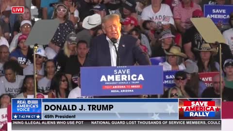 ‘We are with you all’: former President Trump voices support for Iranian protesters