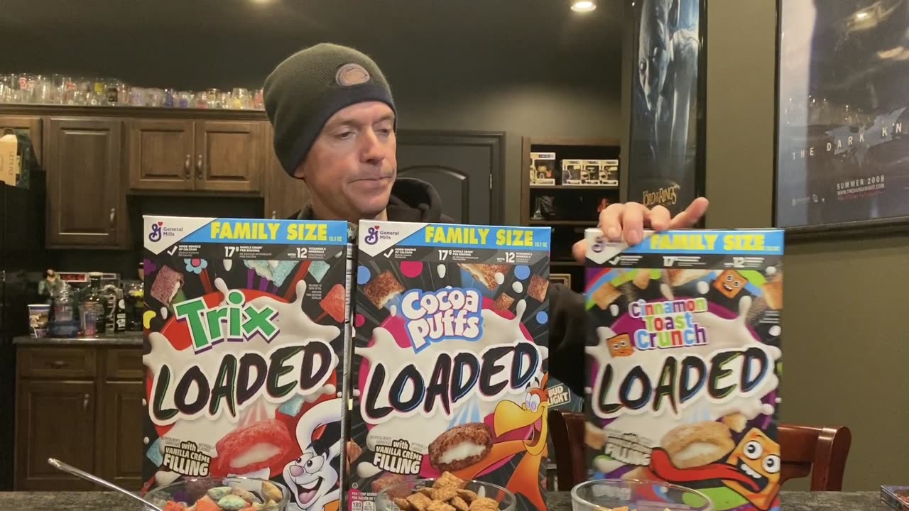 Trix, Cocoa Puffs, and Cinnamon Toast Crunch Loaded Cereals Review