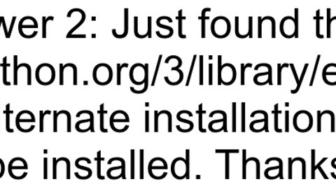 Cannot find PIP in a newlyinstalled Python34 redhat linux 4 environment