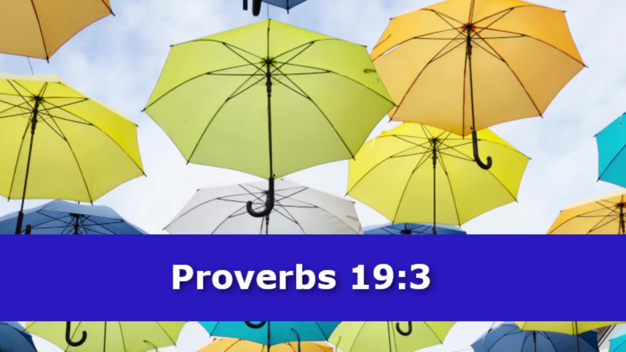1 Minute -- Proverbs 19 Devotional -- April 19, 2023