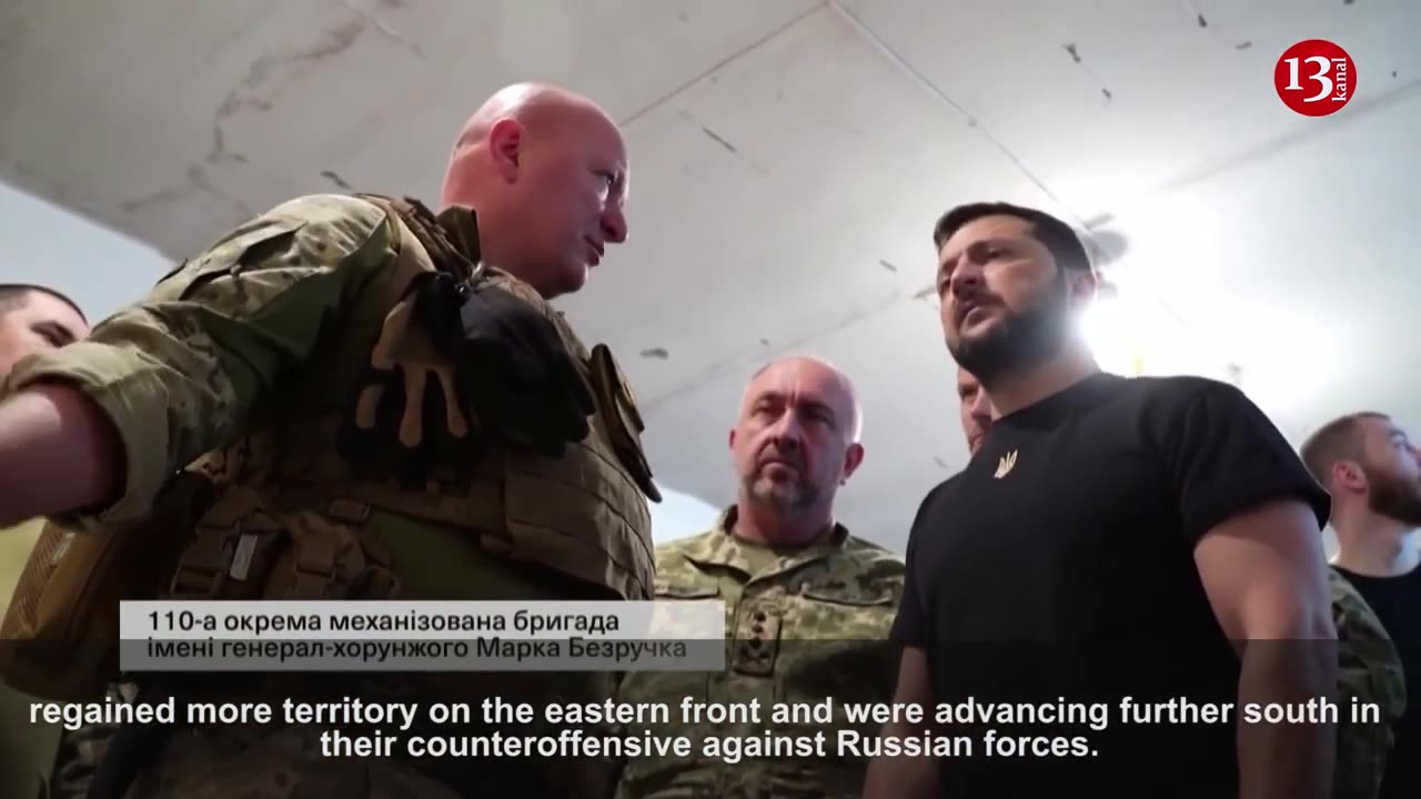 Zelenskiy visits troops as Ukraine reports counteroffensive advances