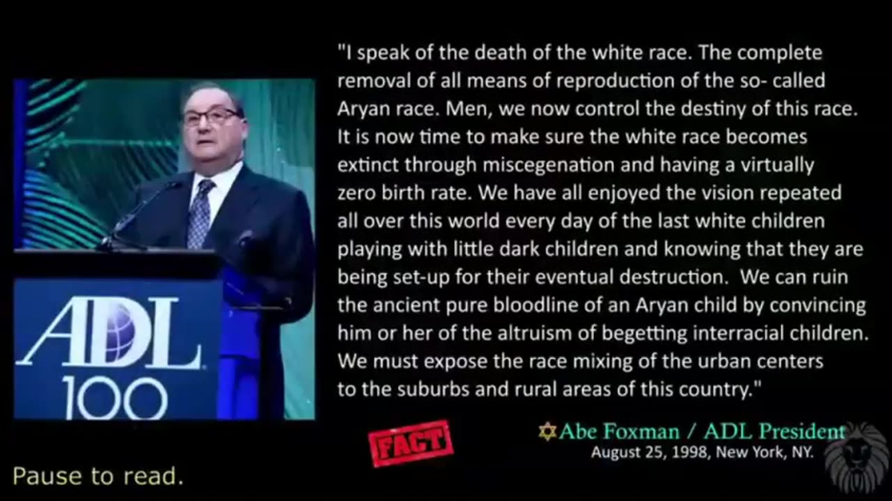 They Believe They are The Master Race