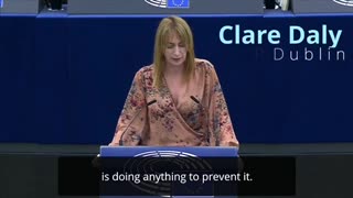 Clare Daly MEP absolute ROASTING the West and their warmongering over Ukraine!