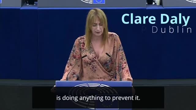 Clare Daly MEP absolute ROASTING the West and their warmongering over Ukraine!