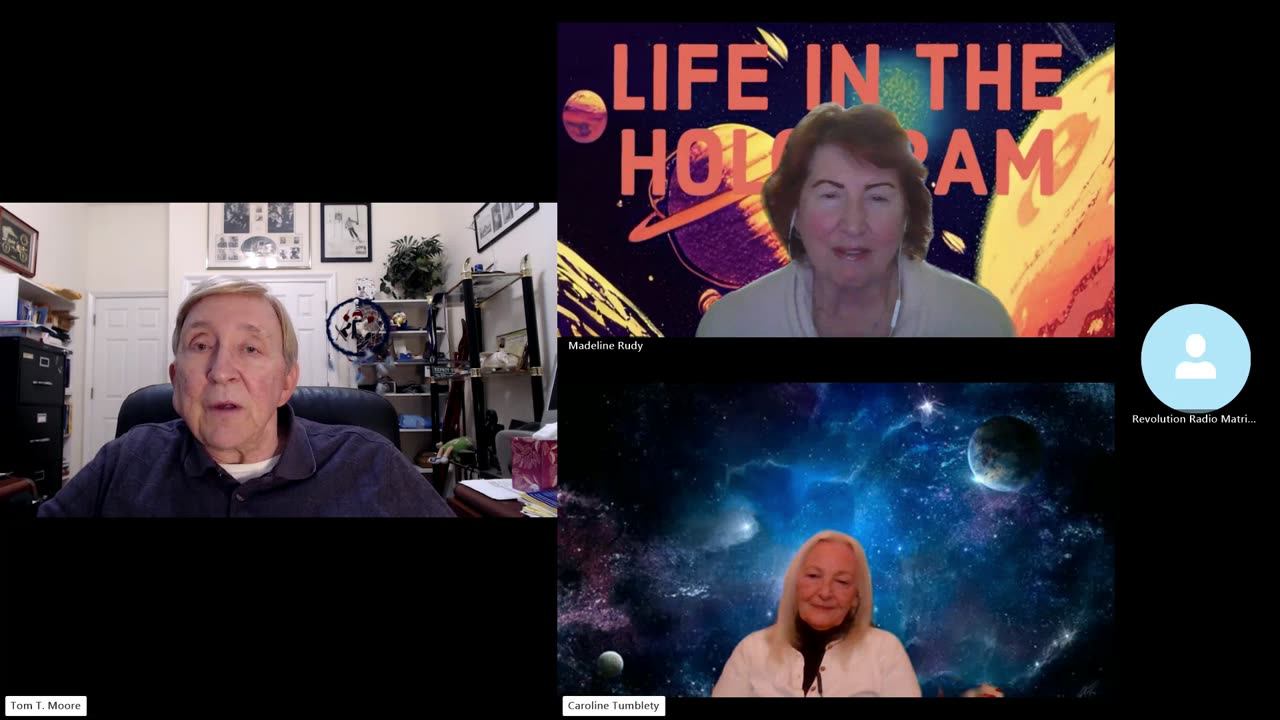 Life In The Hologram with our guest Tom T. Moore Part one.
