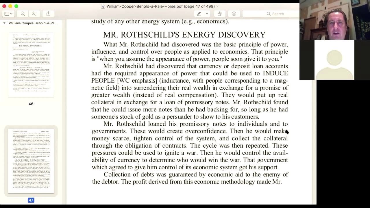 How Rothchild/Banksters Control the World - Behold A Pale Horse