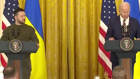 Biden says 'Ukraine has defied Russia's expectations' during Zelensky's White Ho