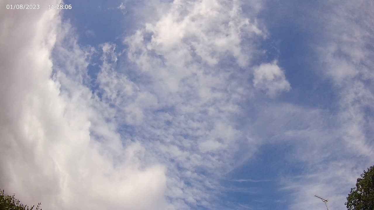 Sky Timelapse #140 - 4K - 1/8/2023