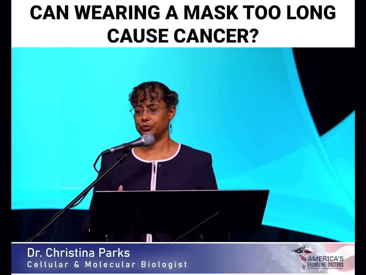 Masks - Acidosis and Cancer - Dr Parks - Cellular / Molecular Biologist