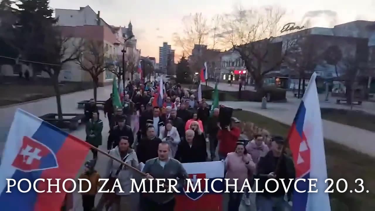 Pochod za Mier - Michalovce