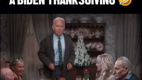 a biden thanksgiving parody