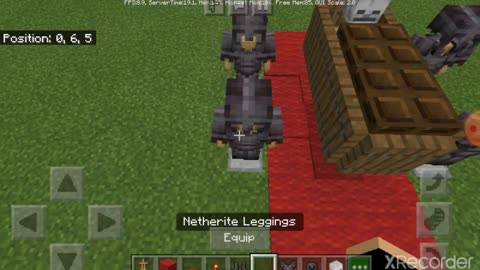 Coffin meme in minecraft