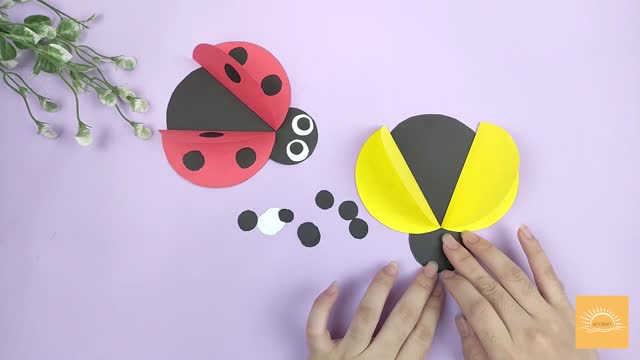 Ladybug From Paper In Just 8 Minutes | DIY Az Craft