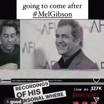 Be alert. The media is going to go after Mel Gibson.