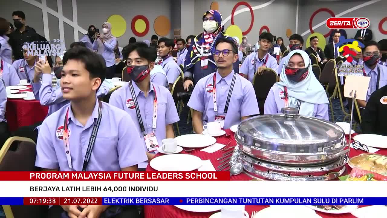 Berita Pagi RTM - Program Malaysia Future Leaders School (MFLS) Tier 3, tahun 2022