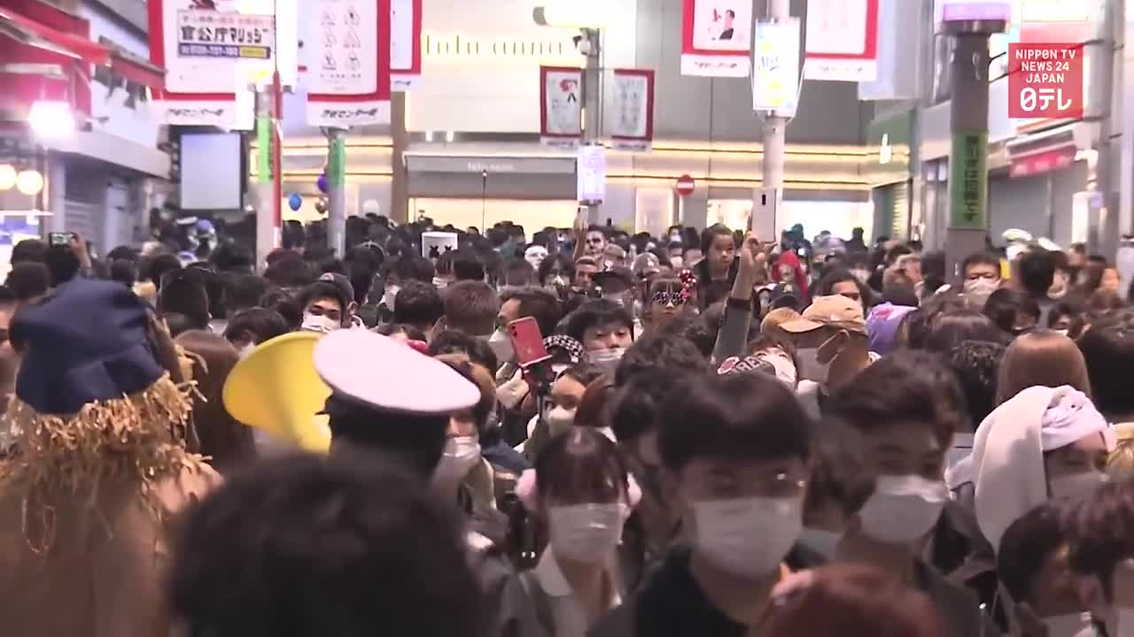 Tokyo police up alert in Shibuya following Itaewon incident