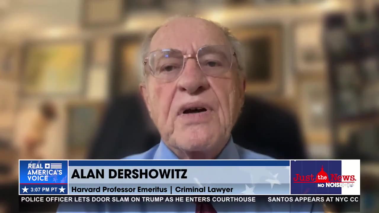 Dershowitz: Indictment leak is another example of selective prosecution