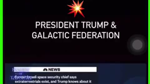 PRESIDENT TRUMP & GALACTIC FEDERATION RAN BY ALIENS