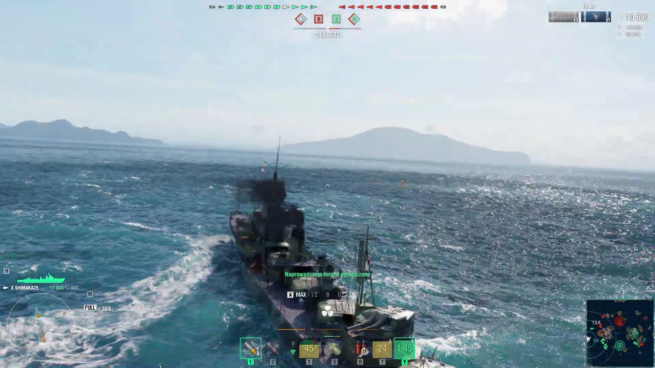 Battle solo - World of Warships