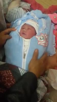 The Most Beautiful Newborn Baby Boy Ever - One Days Old