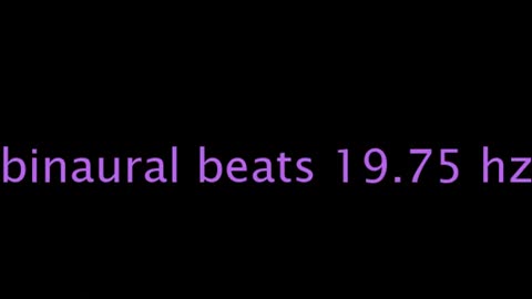 binaural beats 19 75 hz