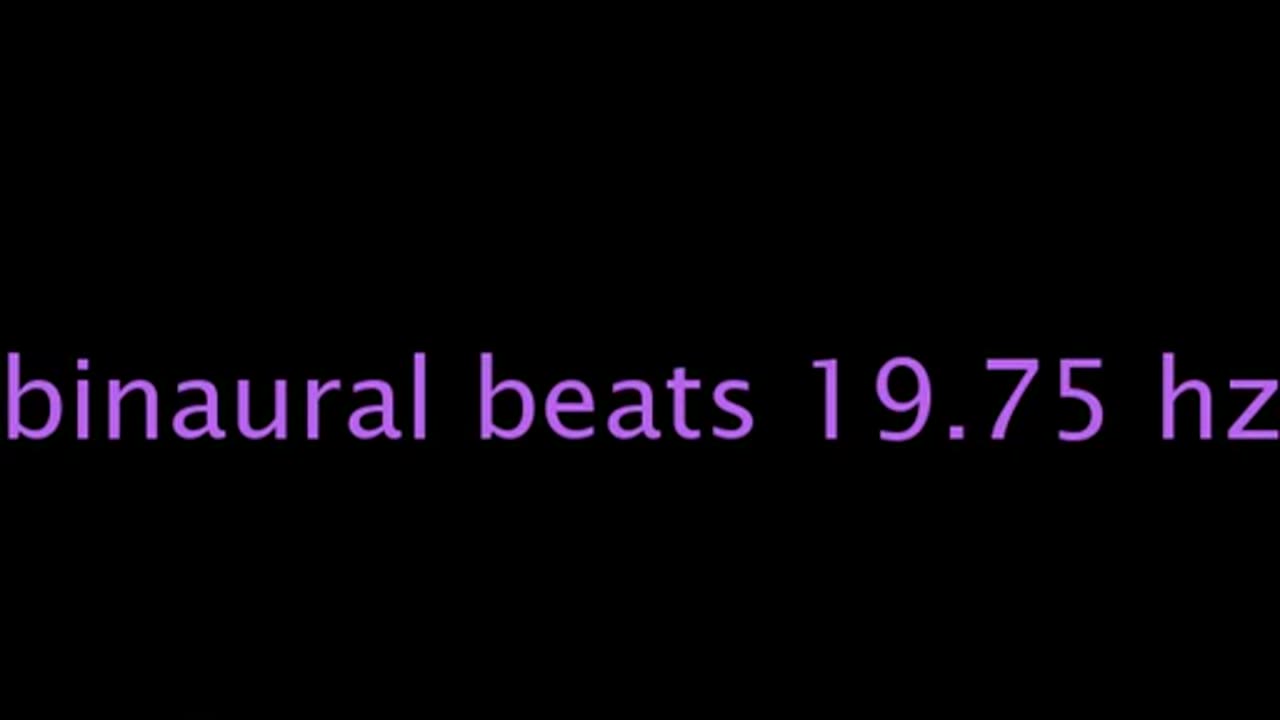 binaural beats 19 75 hz