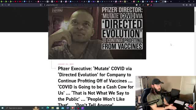 Pfizer Director Says the Quiet Part Out Loud!! Pfizer Wants to MUTATE COVID!!!