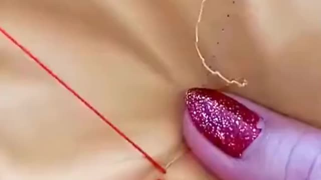 Very useful trick😆#foryou #sewing #trick #LifeHack #satisfying #LearnOnTikTok #DIY #funny #useful #f