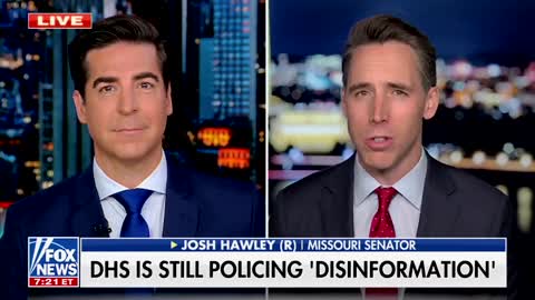 Josh Hawley Torches The Biden Admin For Censoring Americans And Then Lying About It