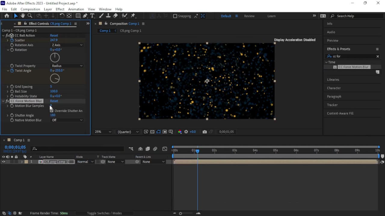 Adobe After Effects - Particle Logo Animation