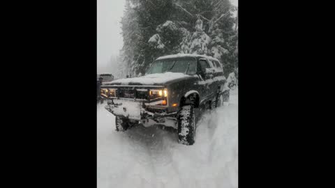 New Years Day 2022 Snow Wheel