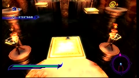 Werehog Got Stuck in the Platform Glitch