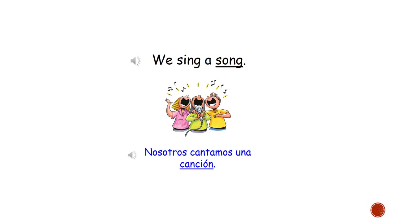 Palabra Del día en Inglés ' song '