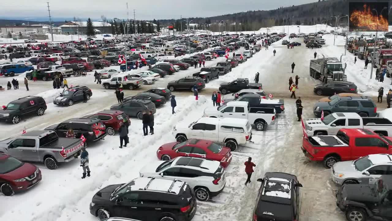 Prince George Trucker Support Rally