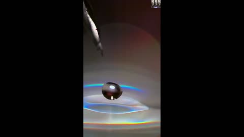 A drop of water at 20,000 FPS Ultra SlowMo Camera with Macro lens